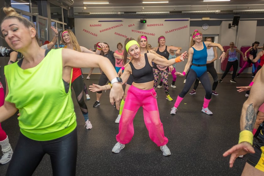 Maraton Zumby w stylu PRL w Spartan Centrum Spiska