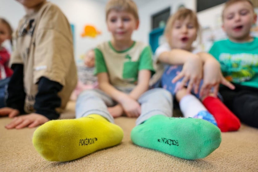 Dzień Kolorowej Skarpetki w Przedszkolu nr 17 - 21.03.2025 r.