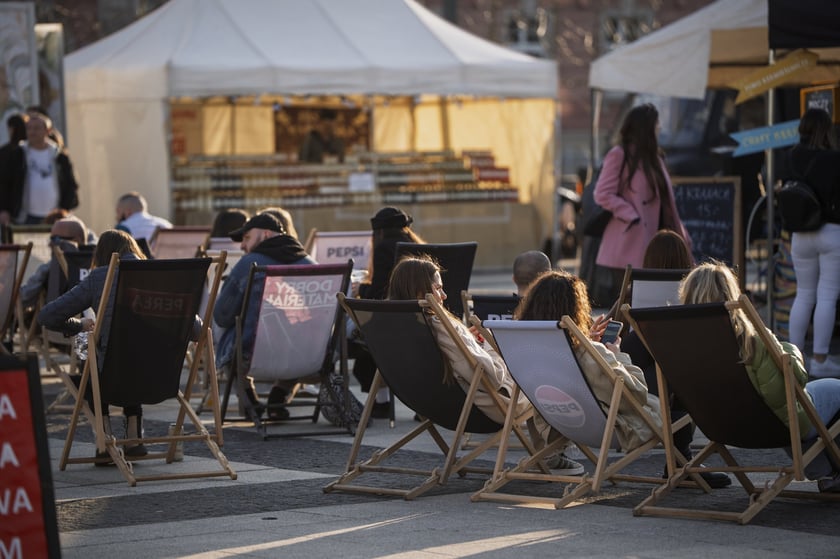 Przywitanie wiosny na placu Nowy Targ - 22.03.2025 r.