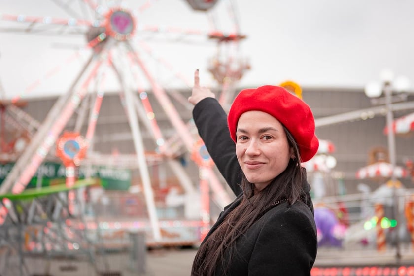 Wesołe miasteczko przy stadionie Tarczyński Arena - 23.03.2025 r.