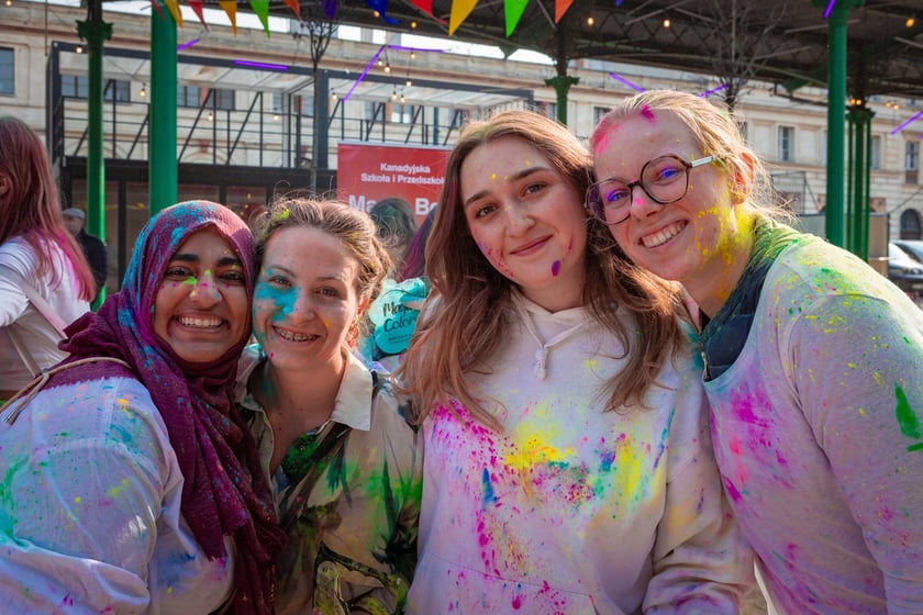Świetna zabawa w sobotę 29 marca na Świebodzkim - Wroclaw Holi Celebration 2025, czyli Festiwalu Kolorów