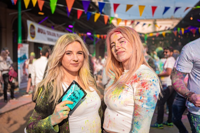 Świetna zabawa w sobotę 29 marca na Świebodzkim - Wroclaw Holi Celebration 2025, czyli Festiwalu Kolorów