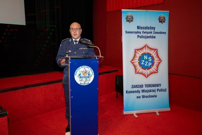 Uroczystaości z okazji 100-lecia kobiet w Policji. Wrocław, 31.03.2025