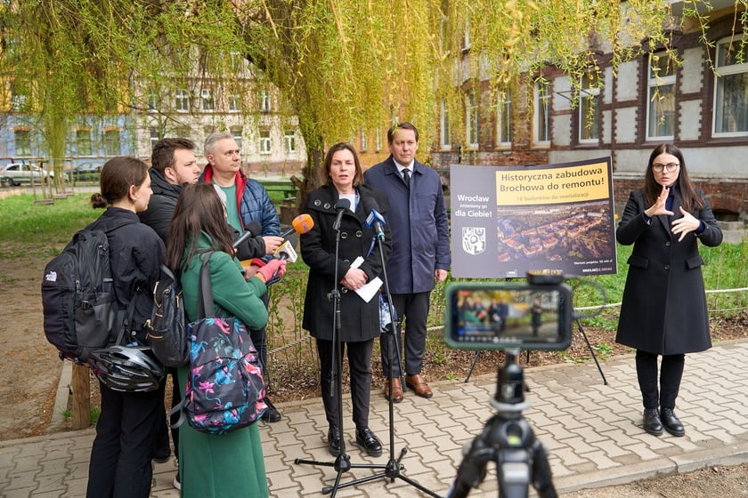 Dawne osiedle kolejowe na Brochowie odzyska blask dzięki remontom w ramach programu #PoWROtyKamienic