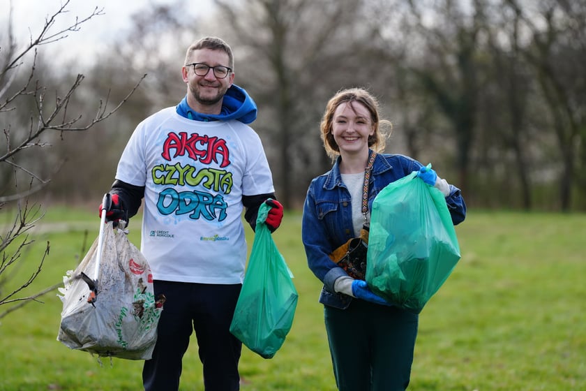 Akcja Czysta Odra we Wrocławiu 1 kwietnia 2025