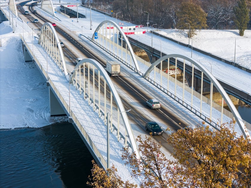 Nowe i stare mosty z drona, 2025