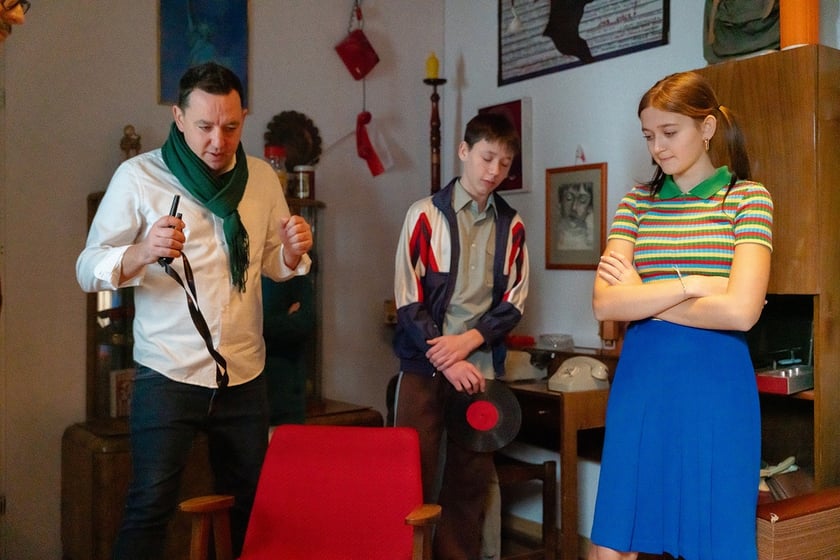 Zdjęcia z planu spotu reklamowego CH Zajezdnia &bdquo;Musisz to zobaczyć&rdquo;