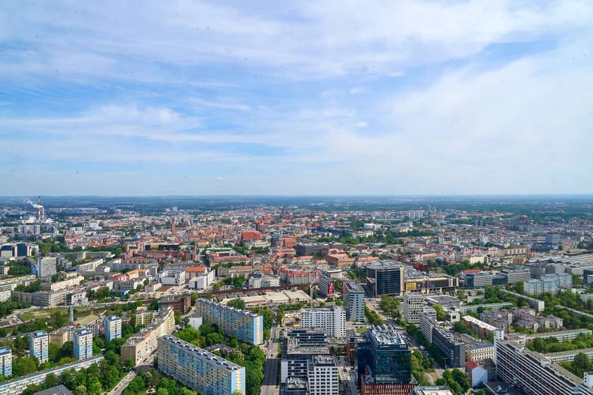 Widoki ze Sky Towera