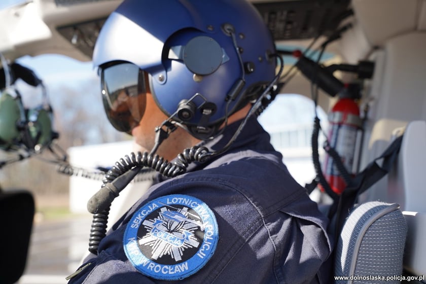 Śmigłowiec Bell-407GXi to nowa maszyna dolnośląskiej policji stacjonująca we Wrocławiu