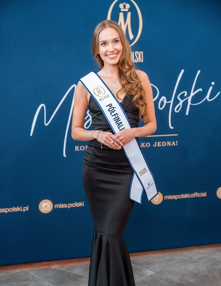 Oliwia Mikulska z lubuskiego, p&oacute;łfinalistka Miss Polski 2025