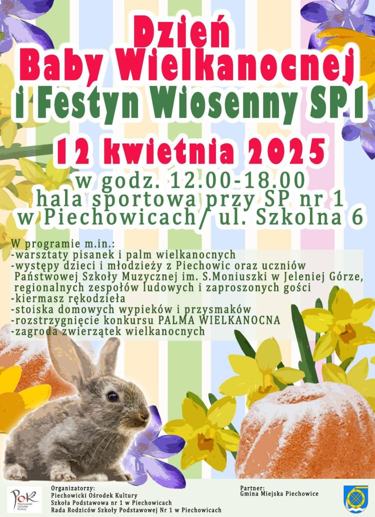 Program jarmarku wielkanocnego w Piechowicach