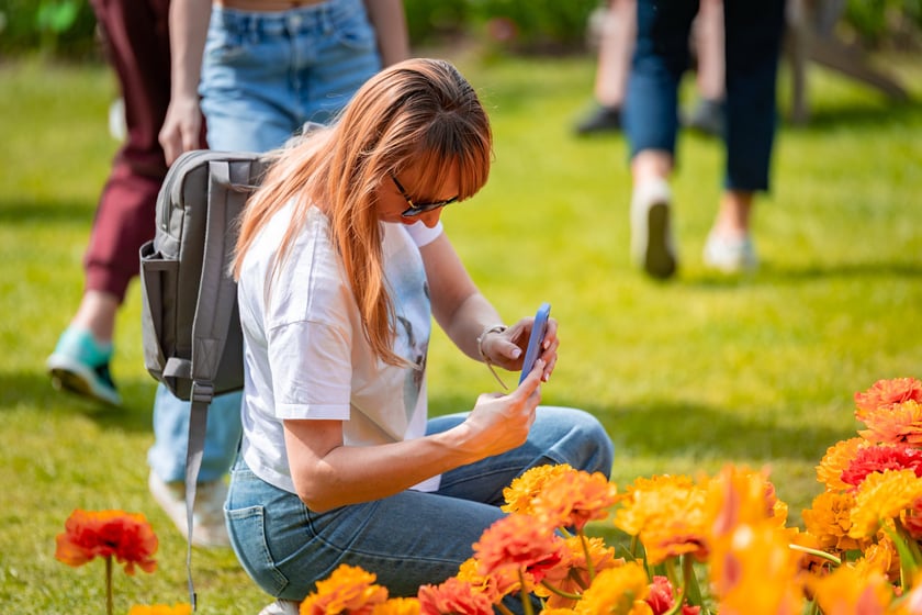 W Ogrodzie Botanicznym UWr 21 kwietnia 2025 roku