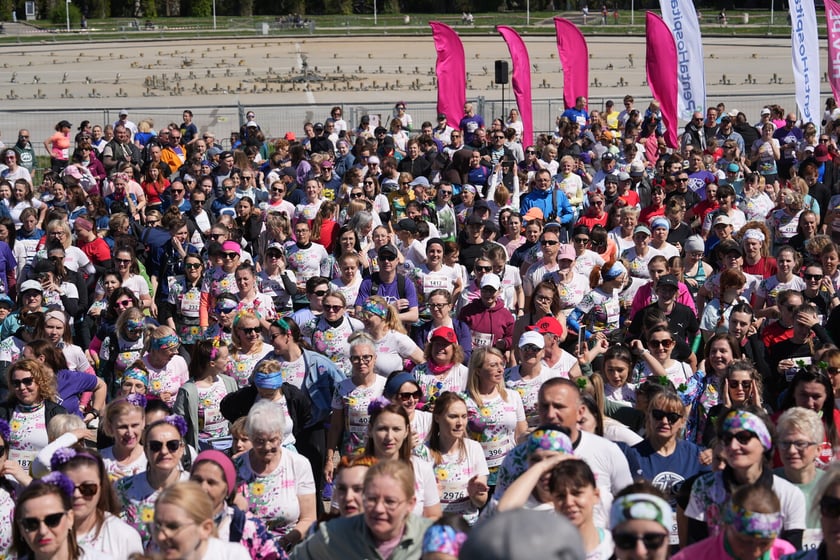 Bieg kobiet w parku Szczytnickim - 27.04.2025