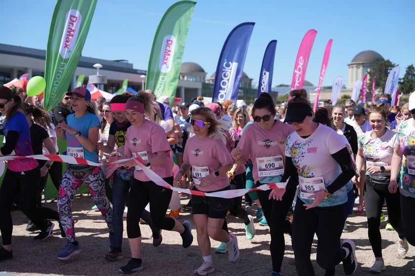 Bieg kobiet w parku Szczytnickim - 27.04.2025