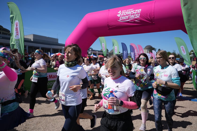 Bieg kobiet w parku Szczytnickim - 27.04.2025