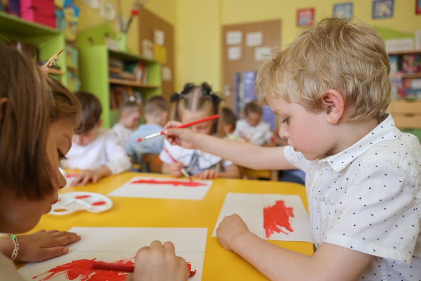 Biało-czerwony dzień w Przedszkolu nr 1 we Wrocławiu