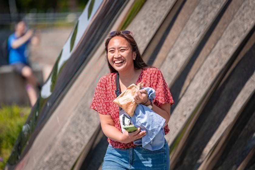 Wrocławianie spędzający majówkę w mieście - 2 maja 2025 r.