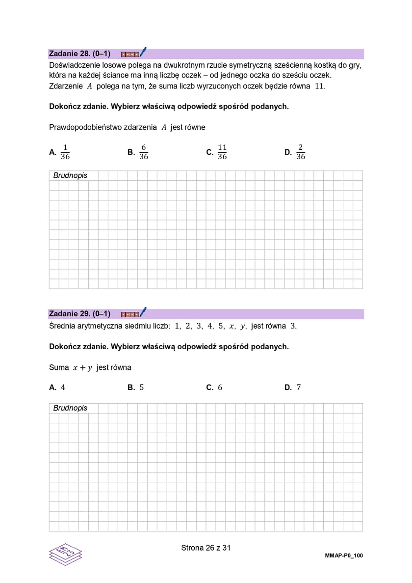 Matura 2025. Matematyka poziom podstawowy