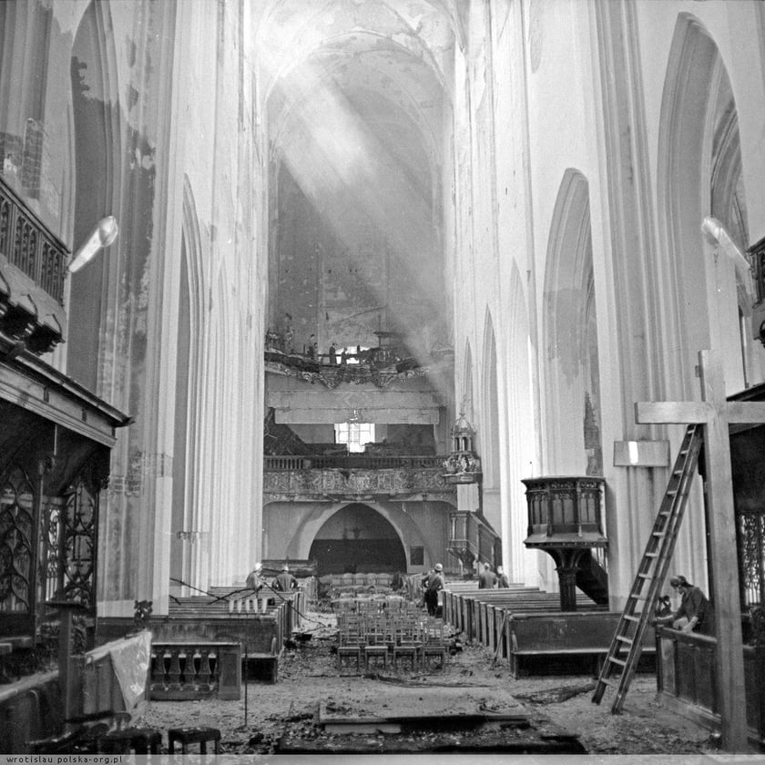 Pożar Bazyliki św. Elżbiety, rok 1976