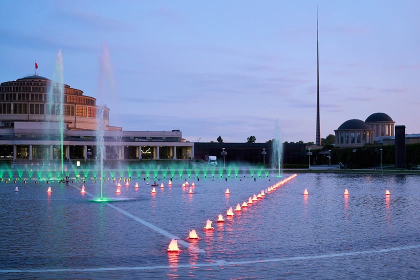 Fontanna Multimedialna na Pergoli rozpoczęła sezon letni&nbsp;