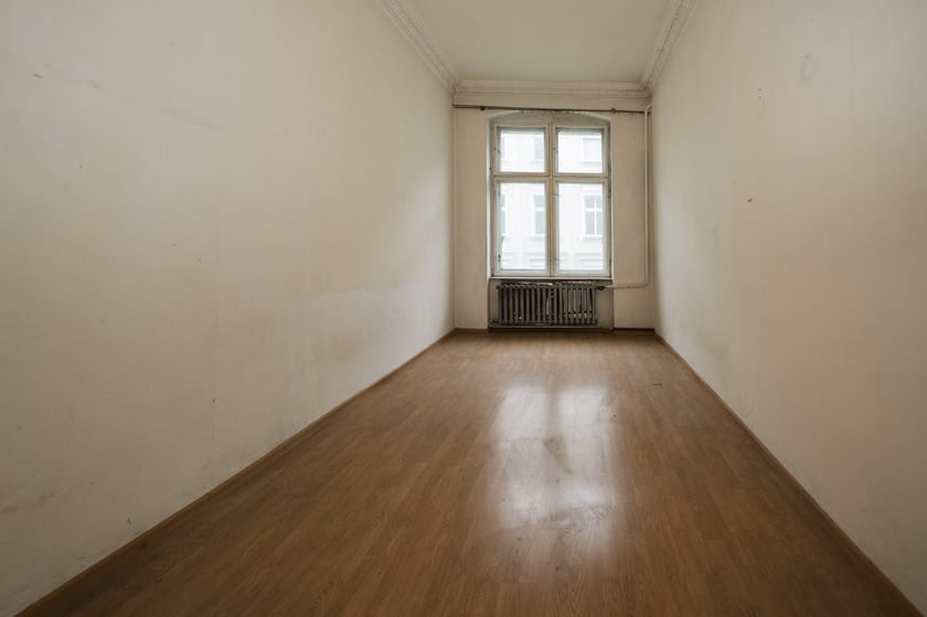 Wnętrza kamienic 1, 1a i 1b na Dworcowej we Wrocławiu