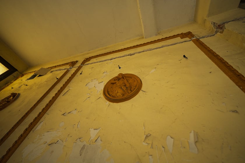 Wnętrza kamienic 1, 1a i 1b na Dworcowej we Wrocławiu