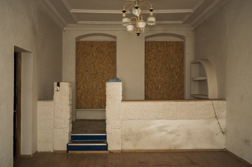 Wnętrza kamienic 1, 1a i 1b na Dworcowej we Wrocławiu