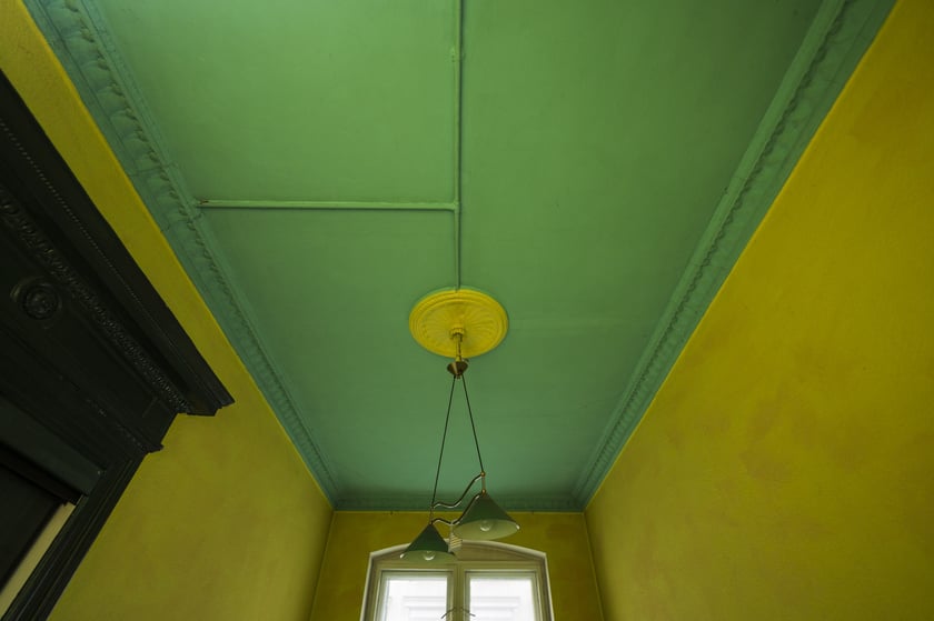 Wnętrza kamienic 1, 1a i 1b na Dworcowej we Wrocławiu