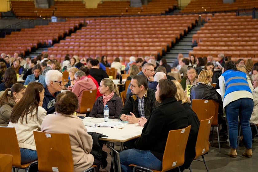 Szkolenie dla członków obwodowych komisji wyborczych we Wrocławiu.