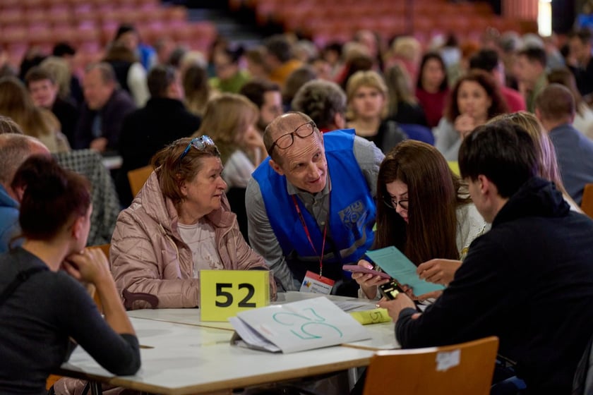 Szkolenie dla członków obwodowych komisji wyborczych we Wrocławiu.