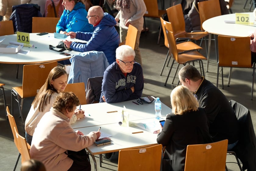 Szkolenie dla członków obwodowych komisji wyborczych we Wrocławiu.
