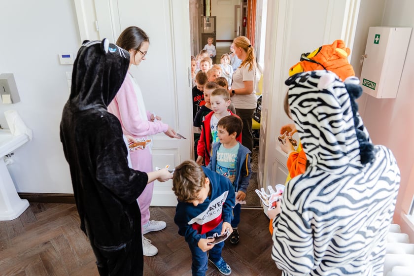 Przedszkole nr 149 w odwiedzinach na Uniwersytecie Medycznym we Wrocławiu
