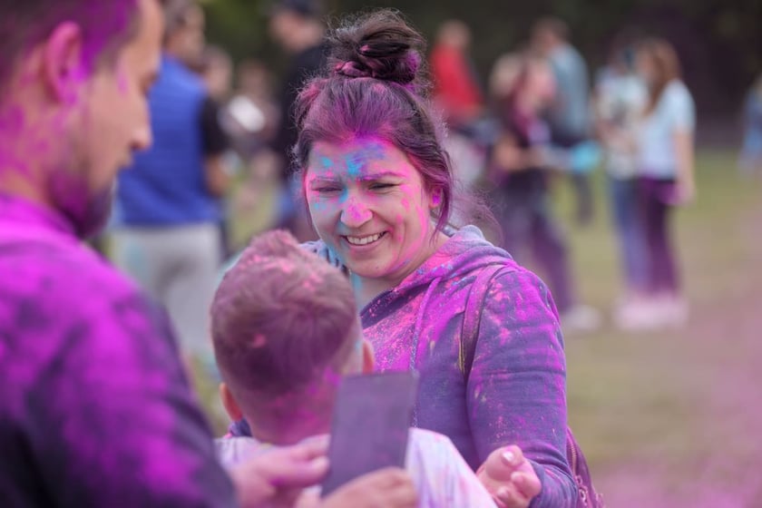 Święto Kolorów Holi, Wrocław 11.05.2025