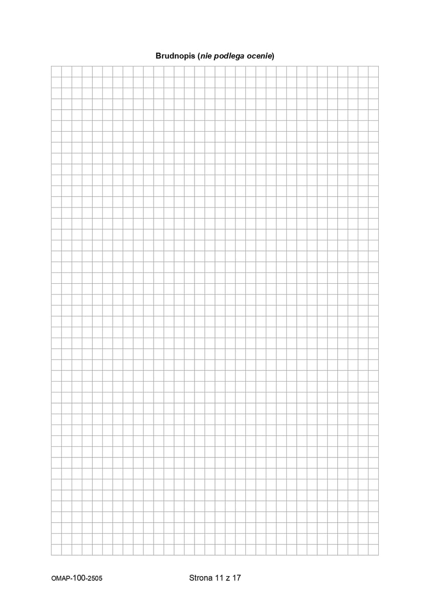 Egzamin ósmoklasisty 2025 - matematyka