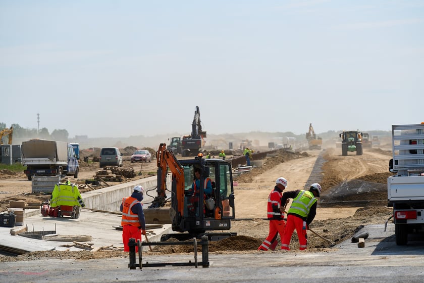 Rozbudowa części lotniczej, 14 maja 2025 roku