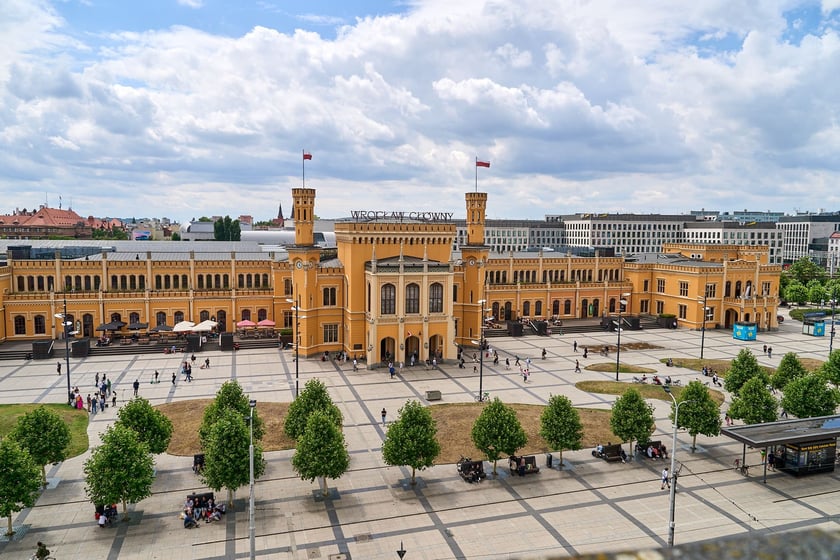 Dworzec Gł&oacute;wny we Wrocławiu