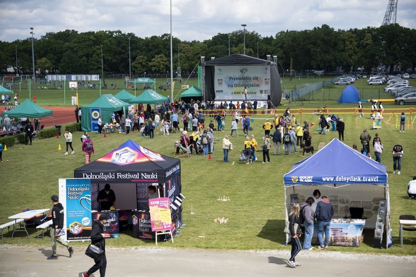 Przewietrz się na Olimpijskim z AWF Wrocław. VII Festyn Sportowo-Rekreacyjny [ZDJĘCIA]