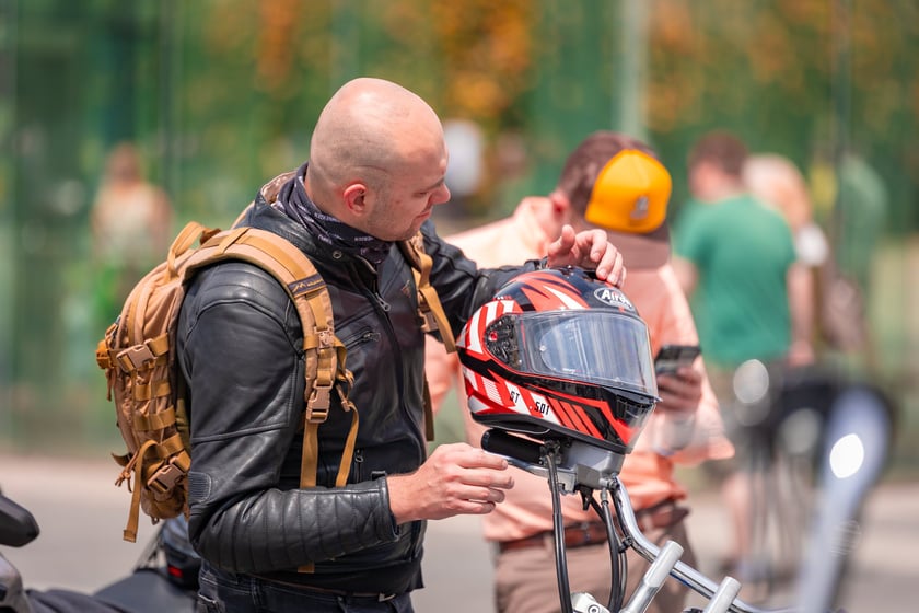 Distinguished Gentleman's Ride - stylowe i klasyczne motocykle przejechały przez Wrocław - 1 czerwca 2025 r.