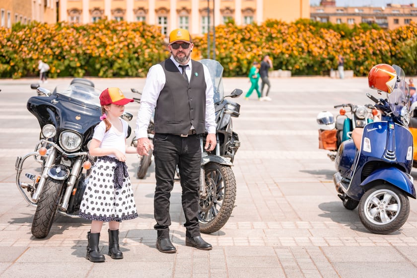Distinguished Gentleman's Ride - stylowe i klasyczne motocykle przejechały przez Wrocław - 1 czerwca 2025 r.