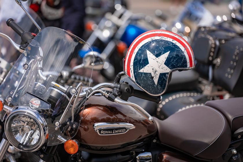 Distinguished Gentleman's Ride - stylowe i klasyczne motocykle przejechały przez Wrocław - 1 czerwca 2025 r.