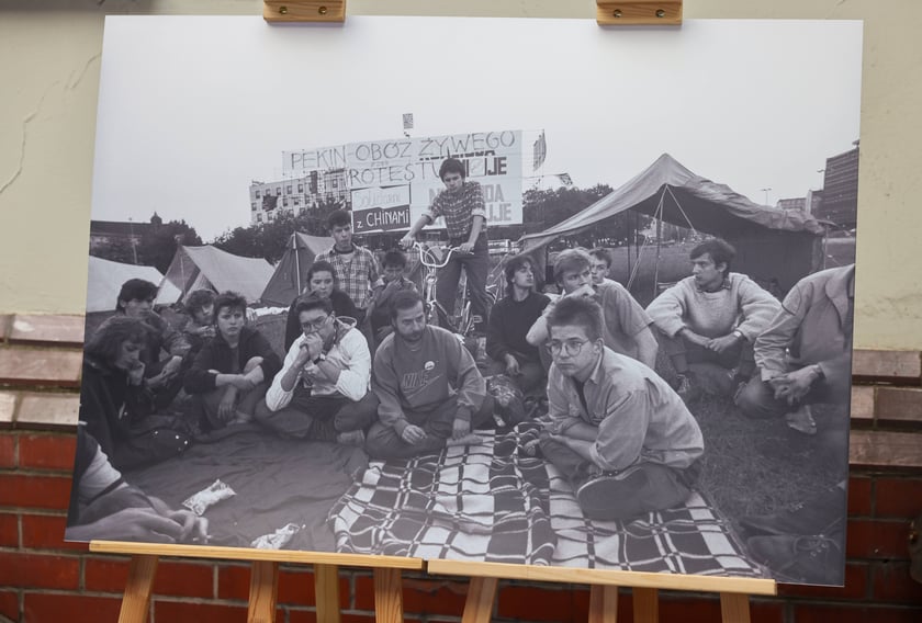 Upamiętnienie ofiar masakry na placu Tian’anmen w Pekinie 4 czerwca 1989 r. i 36. rocznicy wrocławskiego Obozu Żywego Protestu