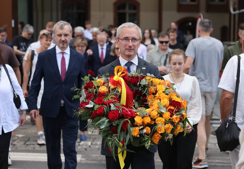 Upamiętnienie ofiar masakry na placu Tian’anmen w Pekinie 4 czerwca 1989 r. i 36. rocznicy wrocławskiego Obozu Żywego Protestu