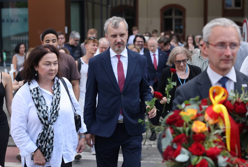 Upamiętnienie ofiar masakry na placu Tian’anmen w Pekinie 4 czerwca 1989 r. i 36. rocznicy wrocławskiego Obozu Żywego Protestu