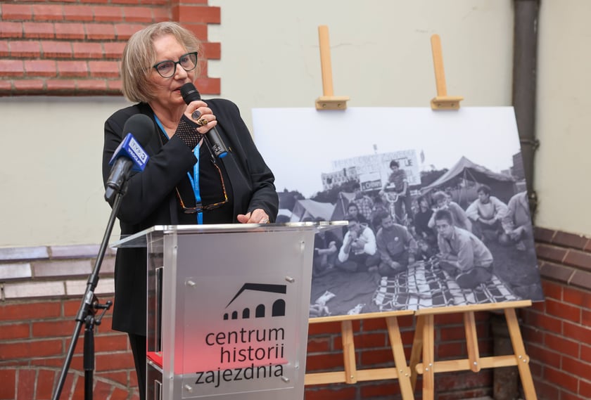 Upamiętnienie ofiar masakry na placu Tian’anmen w Pekinie 4 czerwca 1989 r. i 36. rocznicy wrocławskiego Obozu Żywego Protestu