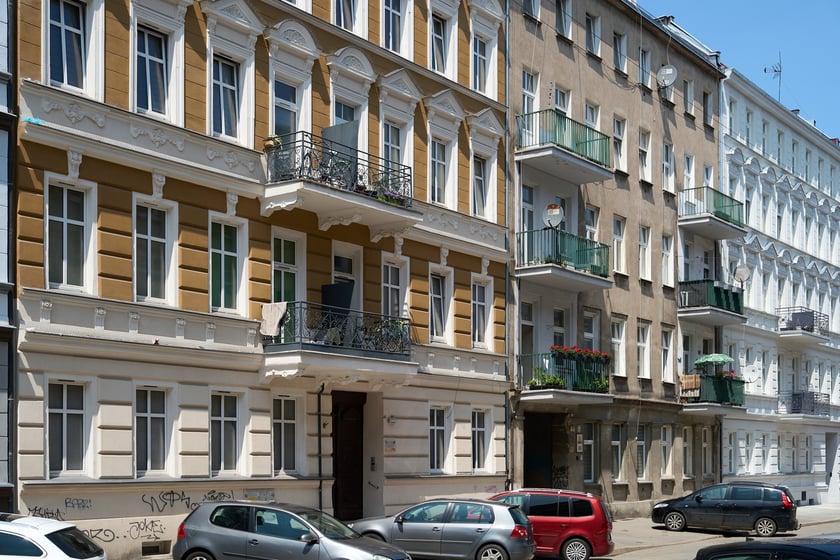 Kamienice na Chudoby, czerwiec 2025