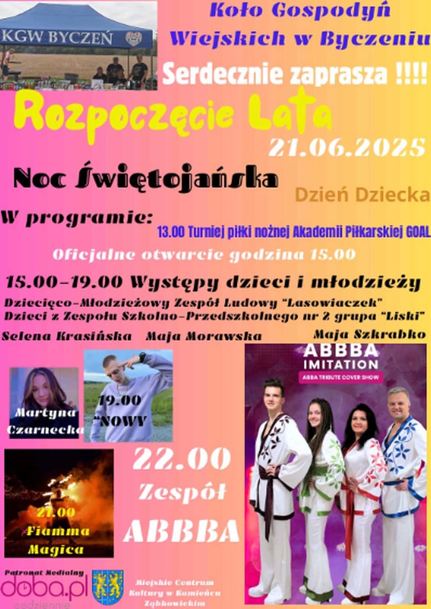 Program wydarzenia
