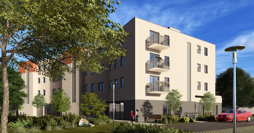 Leśnica X to najnowsza inwestycja budowlana realizowana przez TBS Wrocław