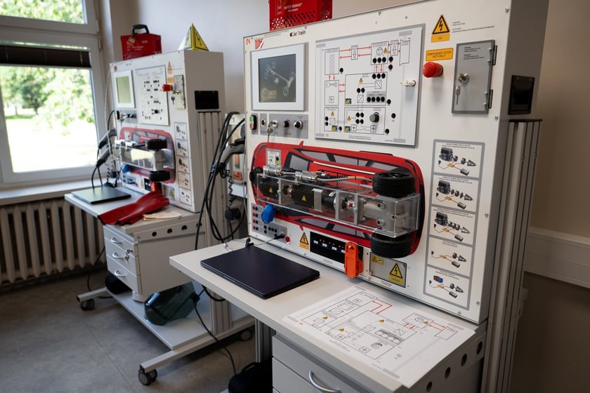 Otwarcie Branżowego Centrum Umiejętności w dziedzinie elektromobilności w ZS nr 2 we Wrocławiu