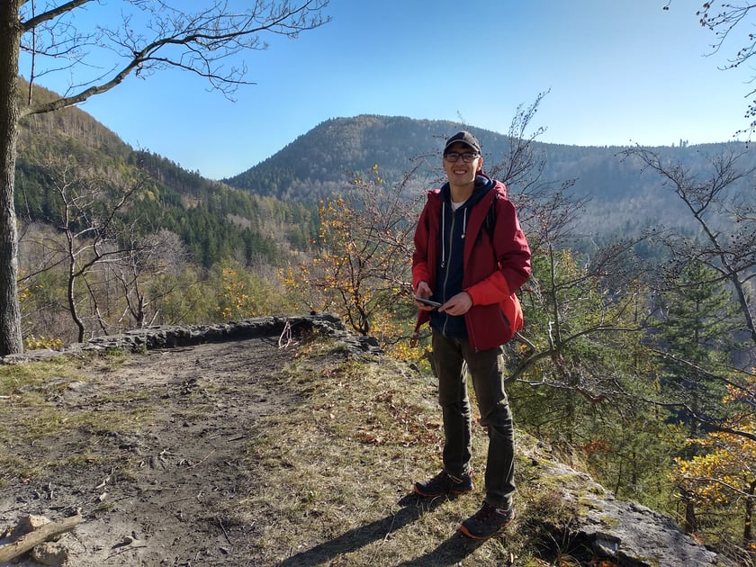 Dr Piotr Sroka, historyk z Zakładu Narodowego im. Ossolińskich