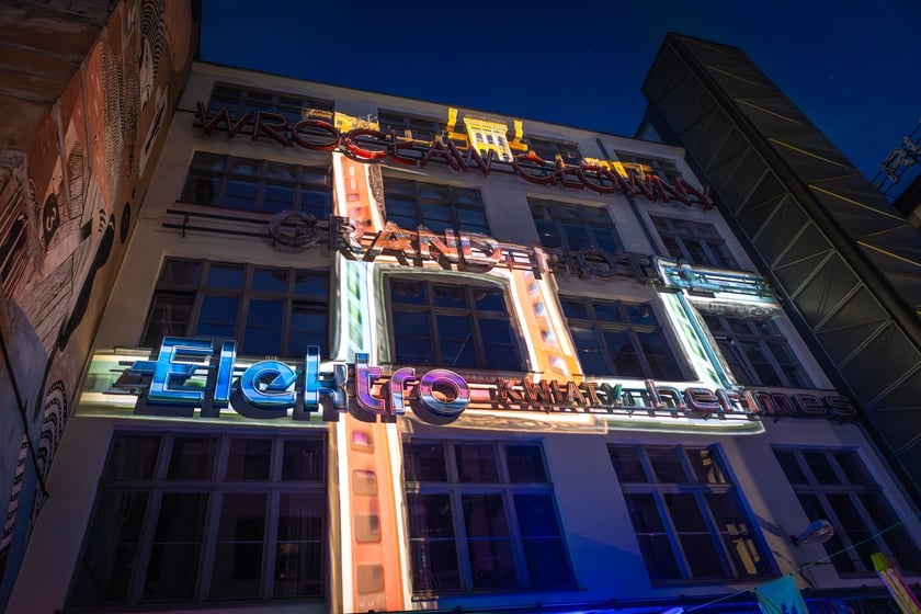 Inauguracyjny pokaz wideomappingu, Ruska 46, 28 czerwca 2025